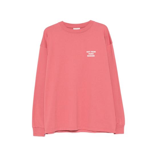 26FW 드롤드무슈 긴팔 티셔츠 L TS286 CO248 BPIN PINK