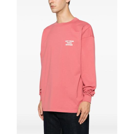 26FW 드롤드무슈 긴팔 티셔츠 L TS286 CO248 BPIN PINK - DROLE DE MONSIEUR
