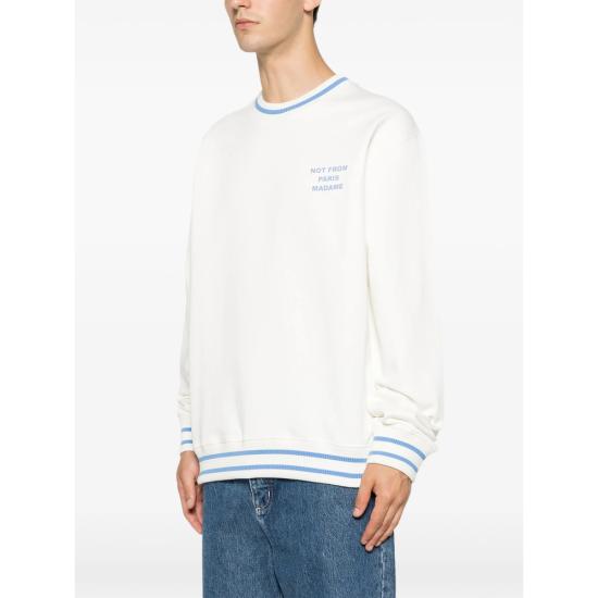 26FW 드롤드무슈 스웨터 L SW140 CO127 OFFWH WHITE - DROLE DE MONSIEUR