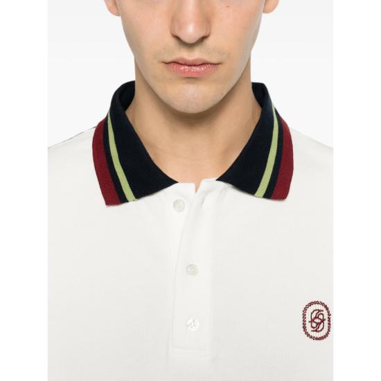 26FW 드롤드무슈 폴로 티셔츠 L PL152 CO264 OFFWH WHITE - DROLE DE MONSIEUR