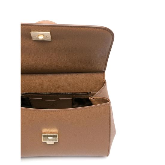 26FW 돌체앤가바나 라지 시실리 핸드백 BB6002 B1001 8M417 BROWN - DOLCE & GABBANA
