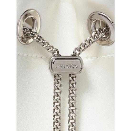 26FW 지미추 토트백 BON BON VKM IVOCR SILVER - JIMMY CHOO