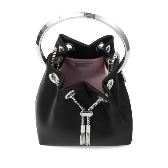26FW 지미추 토트백 BON BON FUQ BKSIL BLACK - JIMMY CHOO