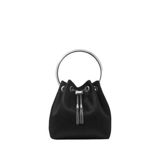 26FW 지미추 토트백 BON BON FUQ BKSIL BLACK