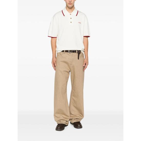 26FW 드롤드무슈 폴로 티셔츠 L PO194 WO007 OFFWH NEUTRALS - DROLE DE MONSIEUR