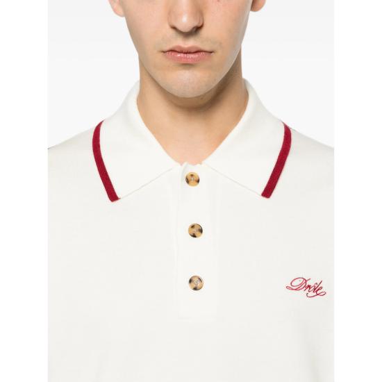 26FW 드롤드무슈 폴로 티셔츠 L PO194 WO007 OFFWH NEUTRALS - DROLE DE MONSIEUR