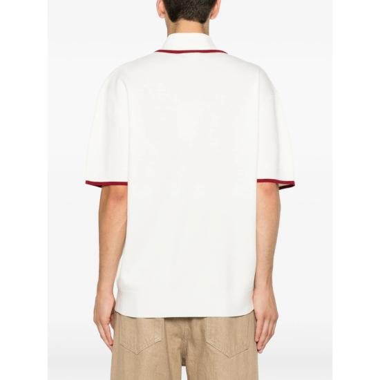 26FW 드롤드무슈 폴로 티셔츠 L PO194 WO007 OFFWH NEUTRALS - DROLE DE MONSIEUR