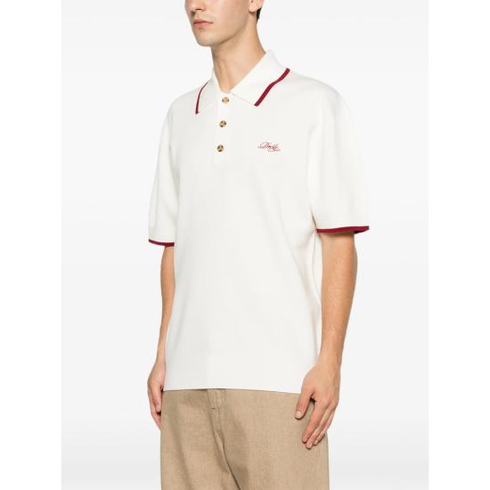 26FW 드롤드무슈 폴로 티셔츠 L PO194 WO007 OFFWH NEUTRALS - DROLE DE MONSIEUR