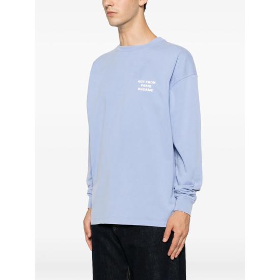 26FW 드롤드무슈 스웨터 L TS286 CO248 BLUE - DROLE DE MONSIEUR