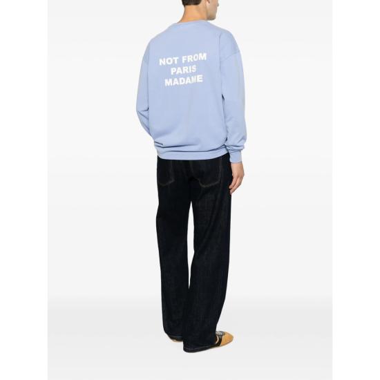 26FW 드롤드무슈 스웨터 L TS286 CO248 BLUE - DROLE DE MONSIEUR