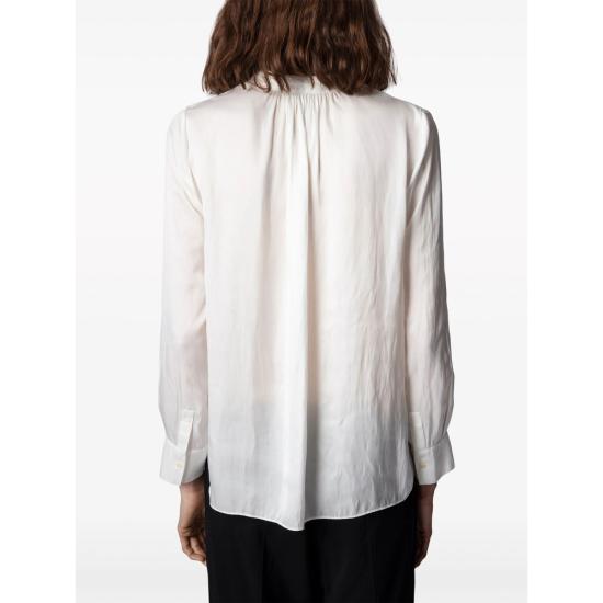 26FW 자딕앤볼테르 블라우스 WWSH00033 ECRU WHITE - ZADIG & VOLTAIRE