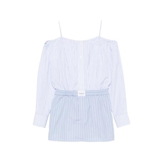 26FW 알렉산더 왕 숏 원피스 1WC3266072 458B BLUE WHITE