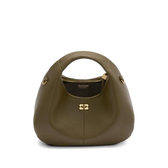 26FW 가니 토트백 C1040003 838 GREEN - GANNI