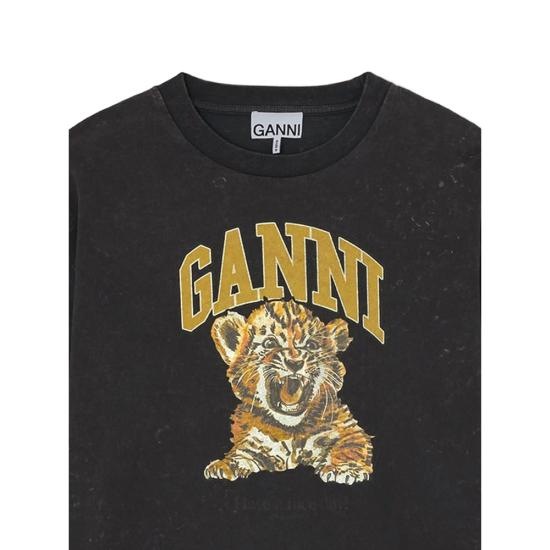 26FW 가니 탑 A1050233 252 BLACK - GANNI