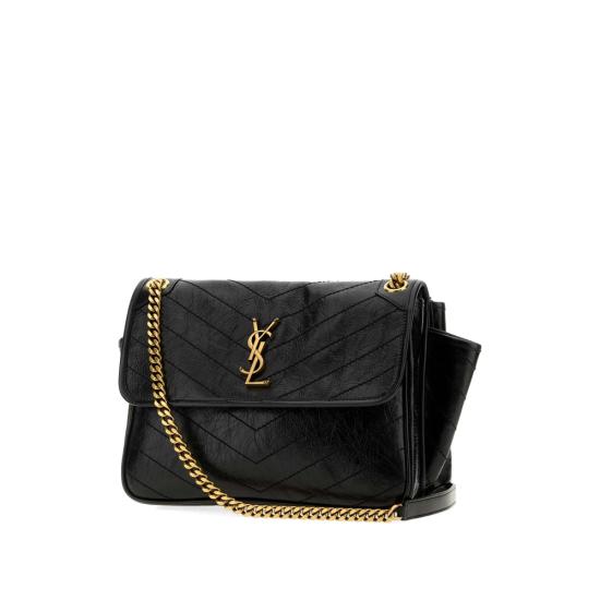 26SS 생로랑 숄더백 812943 0EN07 1000 BLACK - SAINT LAURENT