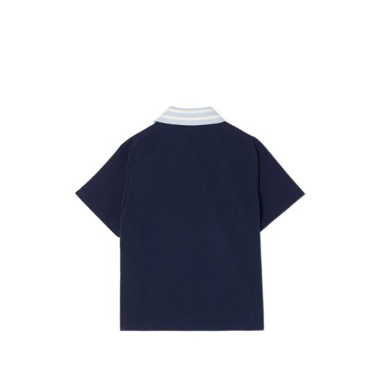 26SS [키즈] 펜디 폴로 셔츠 AVWO JMC211 F1I11 BLUE - FENDI