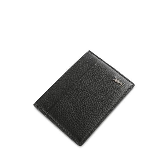 26SS 생로랑 타이니 카산드라 카드 케이스 그레인드 레더 847951 AAELP 1000 BLACK