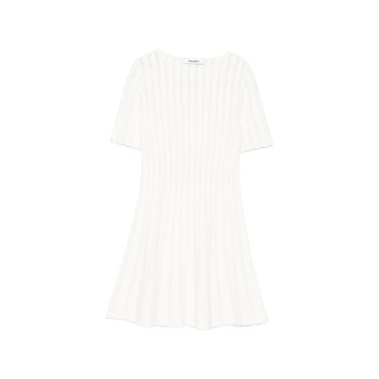 26FW 안토니오발렌티 미디 원피스 2115AV MIMOSA 01 WHITE