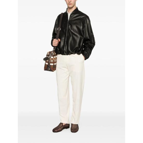 26SS 펜디 가죽 자켓 AVZZ FPJ156 F0GME BLACK - FENDI