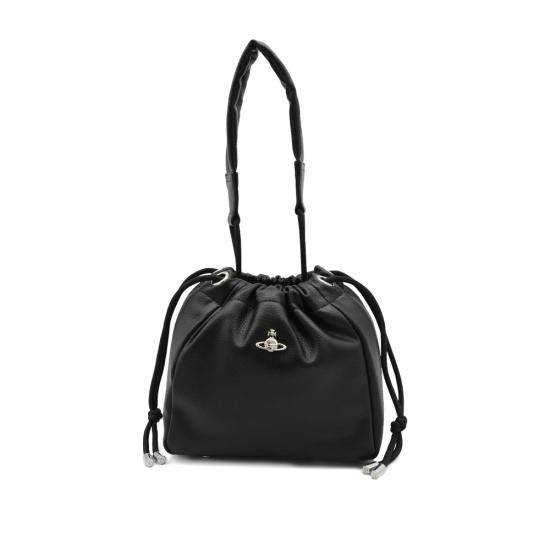 26FW 비비안웨스트우드 숄더백 4C03000CU S000D N403 BLACK - VIVIENNE WESTWOOD