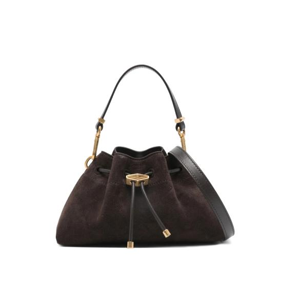 26FW 지미추 토트백 CINCH SMALL SUE COFGO BROWN