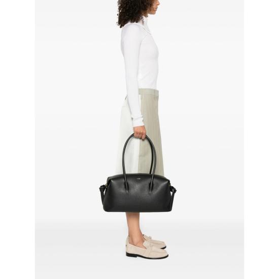 26FW 유제피 숄더백 BRIOCHE DUFFLE LEATHER BLACK - YUZEFI