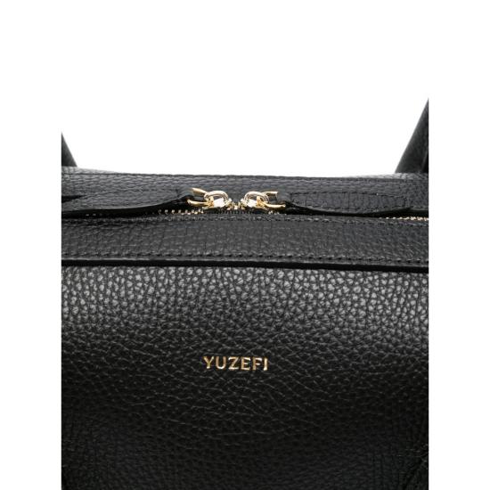 26FW 유제피 숄더백 BRIOCHE DUFFLE LEATHER BLACK - YUZEFI