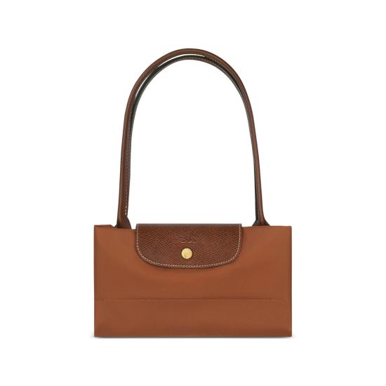26FW 롱샴 르 플리아쥬 오리지널 M 숄더백 L2605089 504 BROWN - LONGCHAMP