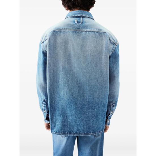 26FW 자크뮈스 시몽 드 님 데님 셔츠 SHM00545 AD00017 33C BLUE - JACQUEMUS
