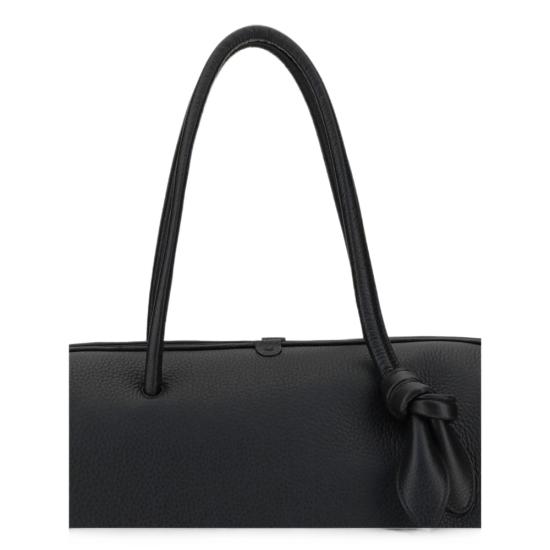 26FW 자크뮈스 투리스모 소프트 볼링백 BAU00427 AC03A03 990 BLACK - JACQUEMUS