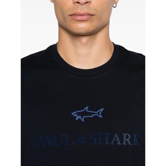 26FW 폴앤샤크 반팔 티셔츠 15311629 050 BLUE - PAUL & SHARK