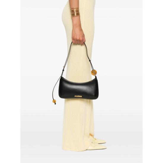 26FW 자크뮈스 비쥬 펄 숄더백 BAW00057 AC01C01 990 BLACK - JACQUEMUS