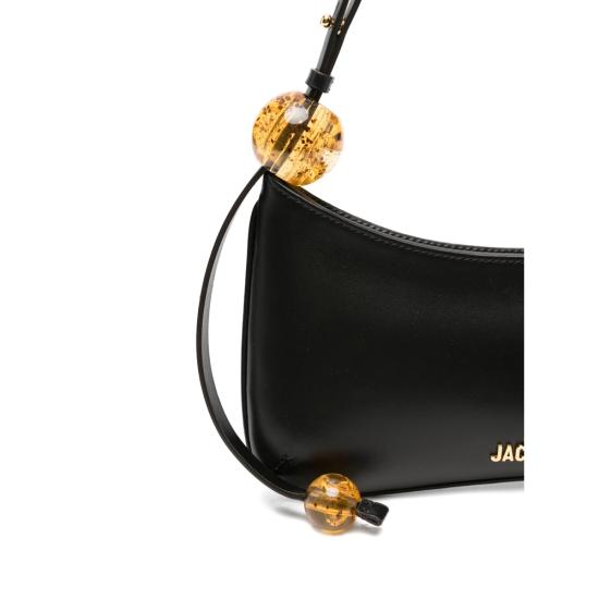 26FW 자크뮈스 비쥬 펄 숄더백 BAW00057 AC01C01 990 BLACK - JACQUEMUS