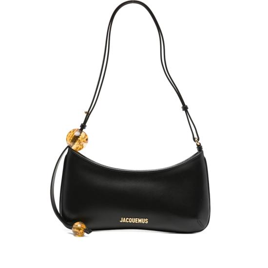 26FW 자크뮈스 비쥬 펄 숄더백 BAW00057 AC01C01 990 BLACK