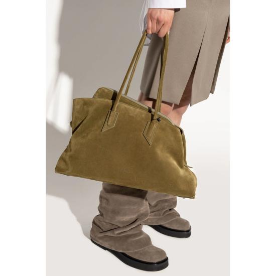 26FW 디 아티코 라 파세지아타 미디엄 탑 핸들 백 250WAH00054 LBT007AA 853 GREEN - THE ATTICO