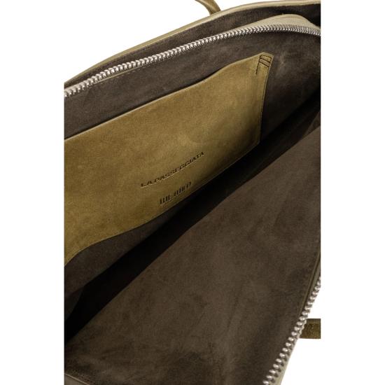 26FW 디 아티코 라 파세지아타 미디엄 탑 핸들 백 250WAH00054 LBT007AA 853 GREEN - THE ATTICO