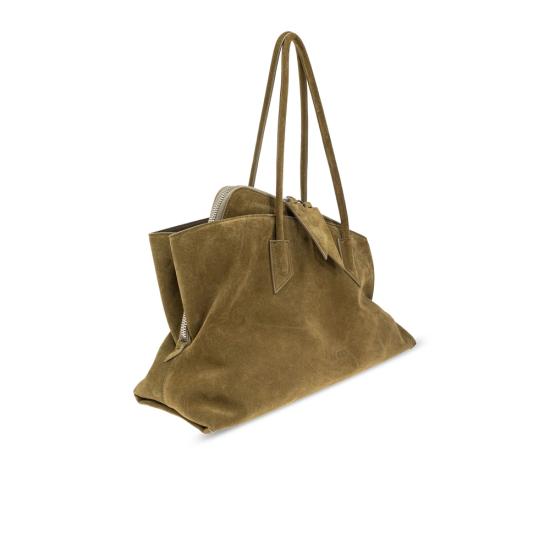 26FW 디 아티코 라 파세지아타 미디엄 탑 핸들 백 250WAH00054 LBT007AA 853 GREEN - THE ATTICO