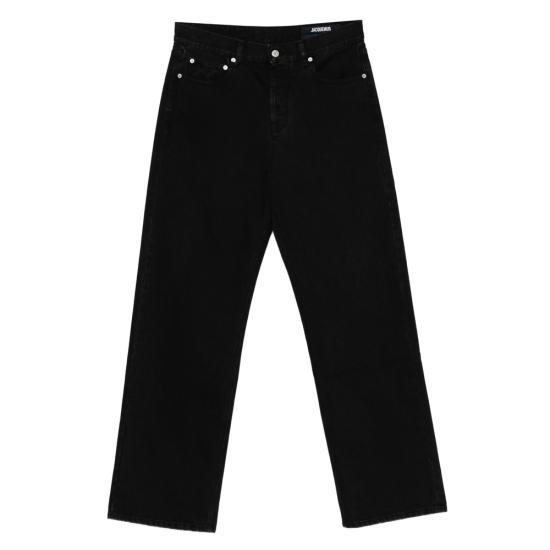 26FW 자크뮈스 스트레이트 데님 팬츠 PAM00028 AD00039 990 BLACK