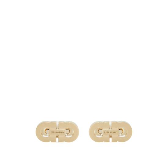 26FW 살바토레 페라가모 커프스 링크/타이 홀더 770385 0784855 ORO GOLD