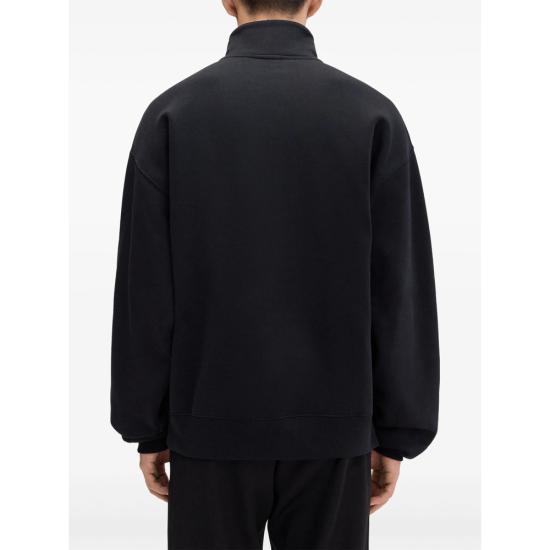 26FW 자크뮈스 하프 집업 스웨트 셔츠 SSM00313 AJ00174 990 BLACK - JACQUEMUS