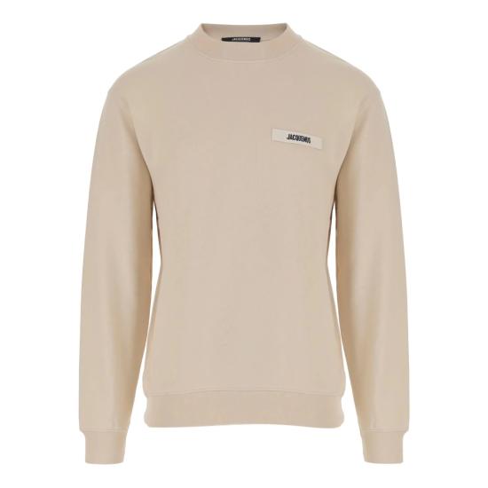 26FW 자크뮈스 그로그랭 스웨트 셔츠 SSM00206 AJ00126 150 NEUTRALS
