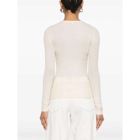26FW 베이스레인지 긴팔 티셔츠 TOHLS RB HEART UNDYE NEUTRALS - BASERANGE