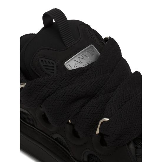 26FW 랑방 스니커즈 FU SKDK12 DRAG P25 1010 BLACK - LANVIN