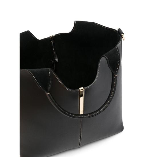 26FW 토즈 스몰 쇼핑백 XBWEBRF0200U BLB999 BLACK - TODS
