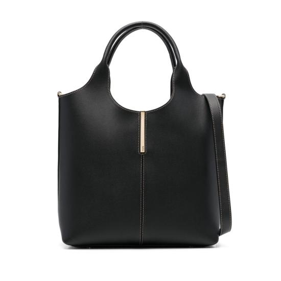 26FW 토즈 스몰 쇼핑백 XBWEBRF0200U BLB999 BLACK