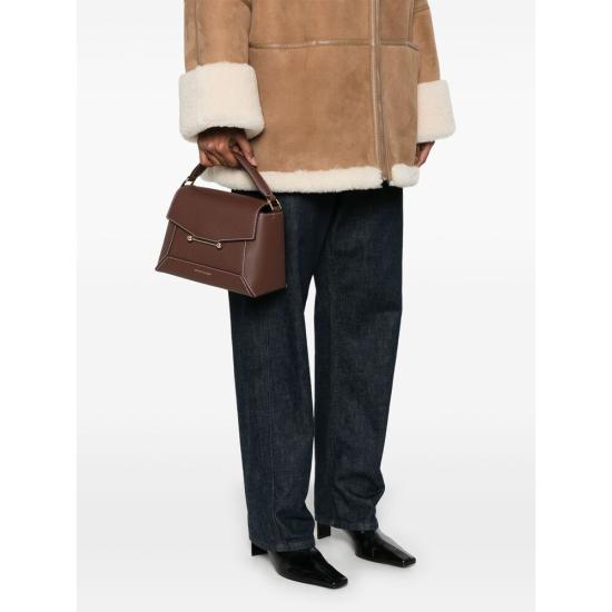26FW 스트라스 베리 토트백 20232 125 680 MOSAIC TOP 465 BROWN - STRATHBERRY