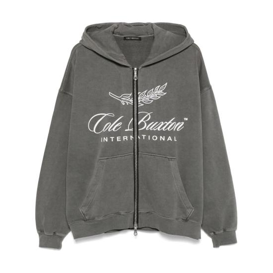26FW 콜 북스톤 후드 티셔츠 CBIZ001 002 GREY