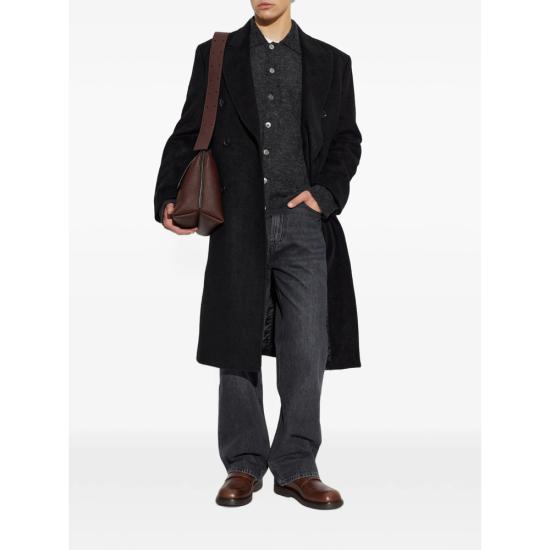 26FW 아워레가시 헤어리 울 웨일 코트 M4201WB BLACK - OUR LEGACY