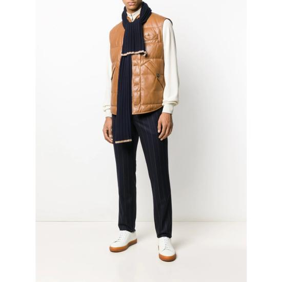 26FW 브루넬로 쿠치넬리 머플러/스카프 M2240819 CU715 BLUE - BRUNELLO CUCINELLI