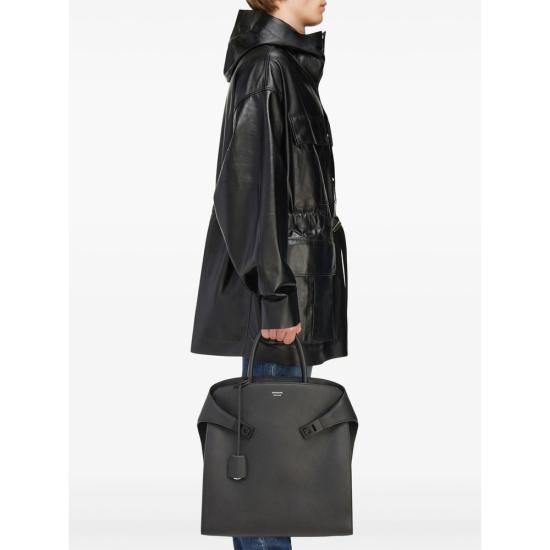 26FW 살바토레 페라가모 토트백 241666 0777378 NERO BLACK - SALVATORE FERRAGAMO